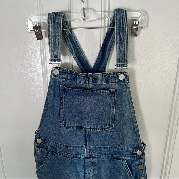 H & M Denim Overall Dress Size 10 - Picture 2 of 6
